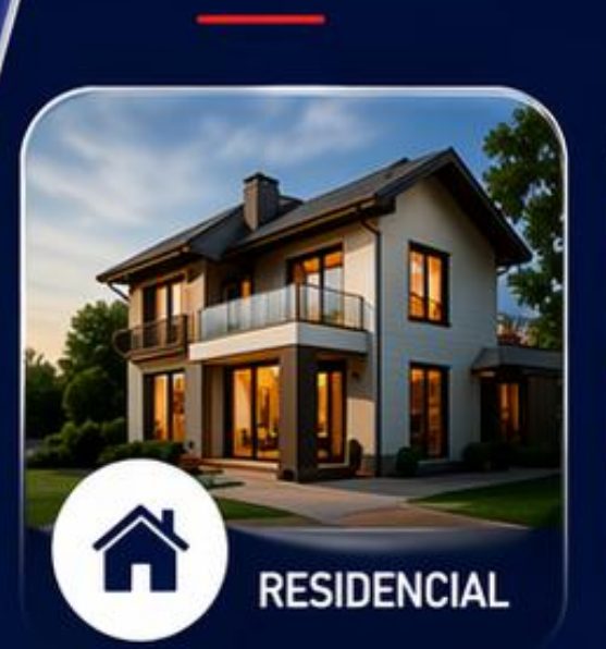 Vivienda residencial protegida por SAFEGROUP